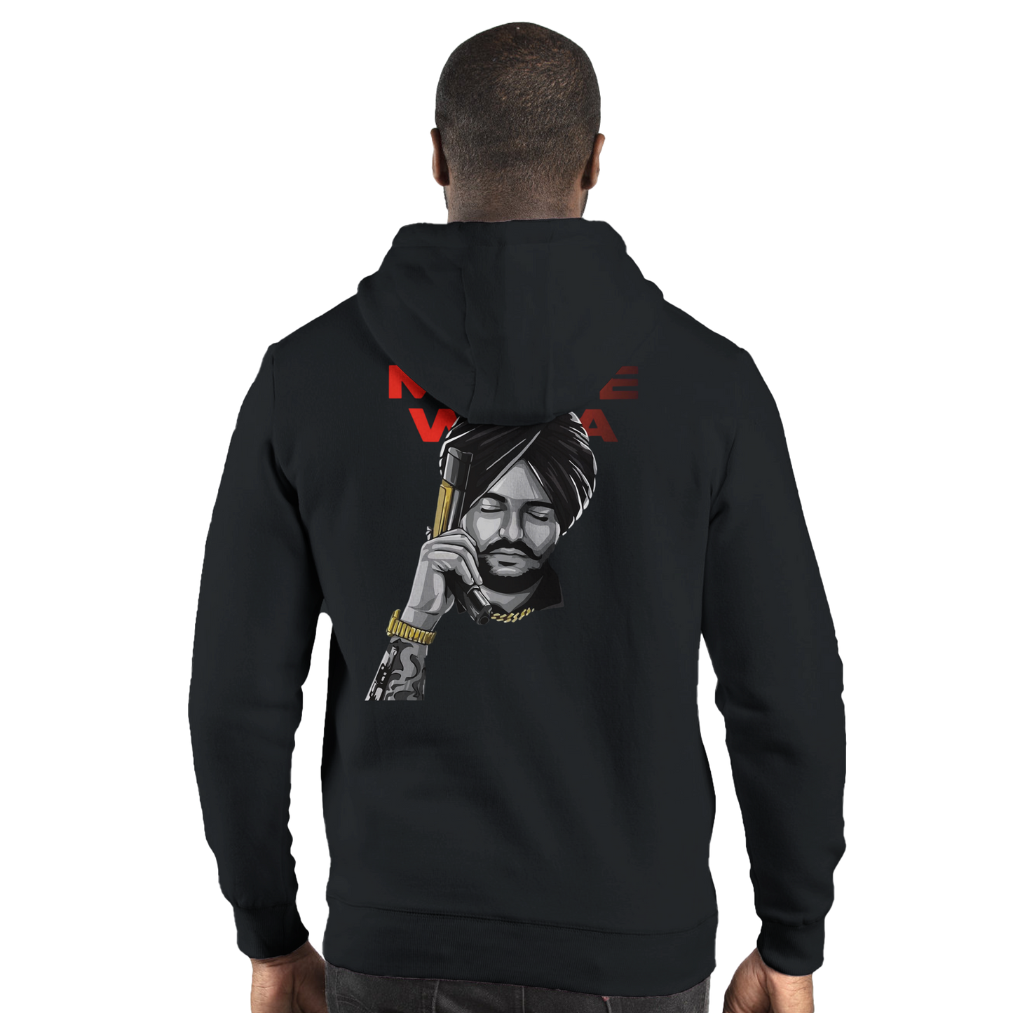Graphic Hoodie Inspired by Sidhu Moosewala