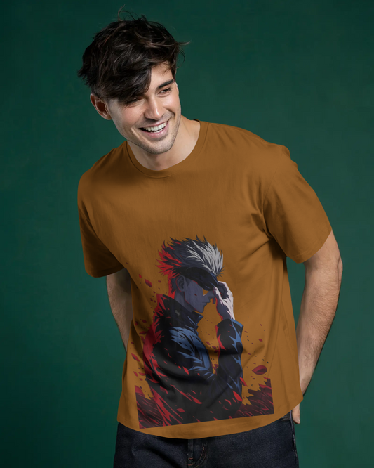 Brown Motivational Typography T-shirt