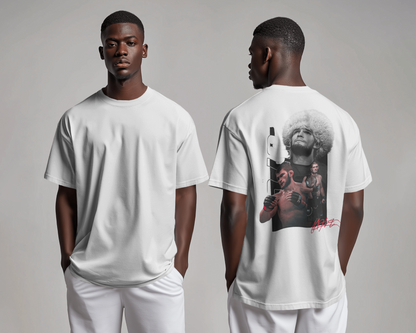 Champion’s Legacy: Oversized Khabib Graphic Tee