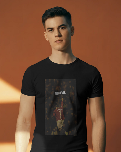 BELIEVE. Ronaldo Graphic Tee – Wear the Legacy