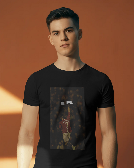 BELIEVE. Ronaldo Graphic Tee – Wear the Legacy