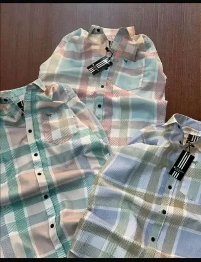 BLOSCH Multicolo Checks Cotton Shirts
